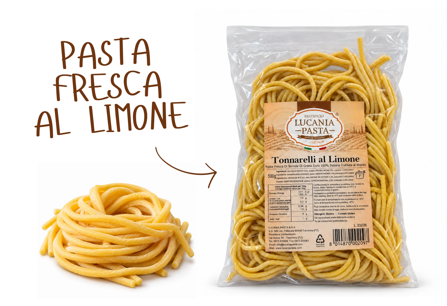 Tonnarelli al Limone