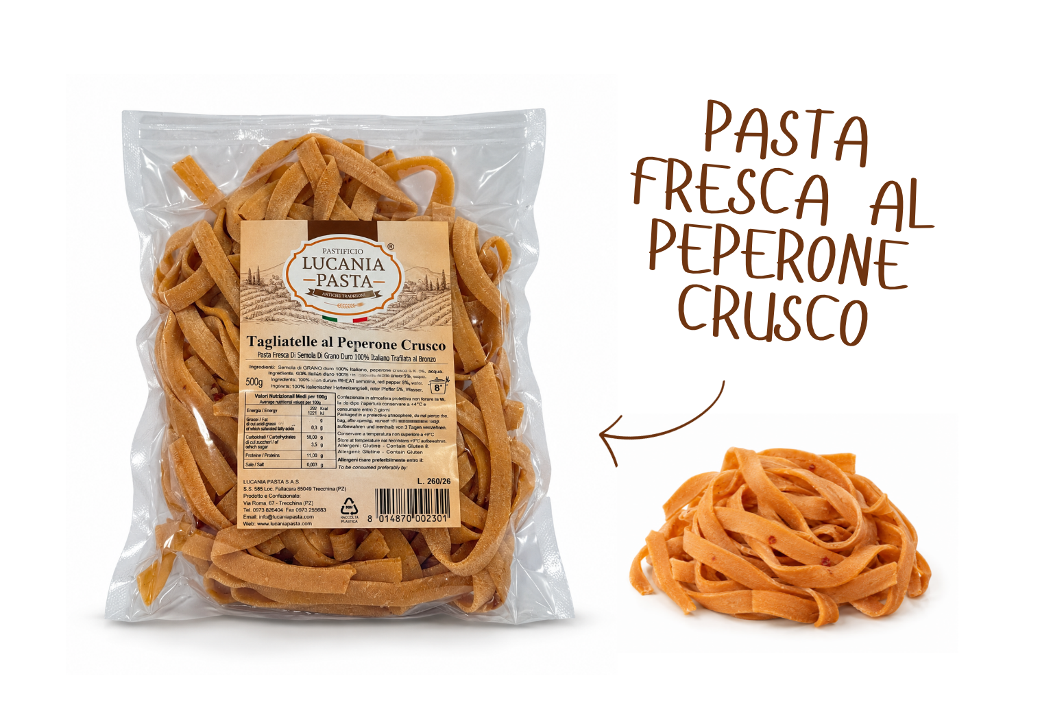 Tagliatelle al Peperone Crusco